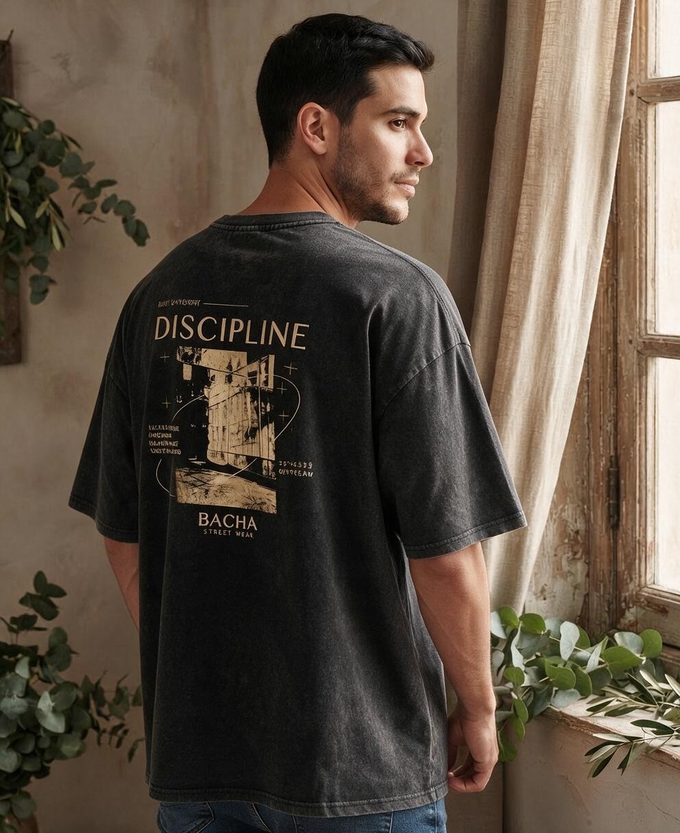 Remera Origin "Discipline" — foto 4 — BACHA Collection Uruguay